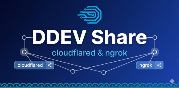 DDEV now supports many ways to do `ddev share` including cloudflared, ngrok, and even custom share providers